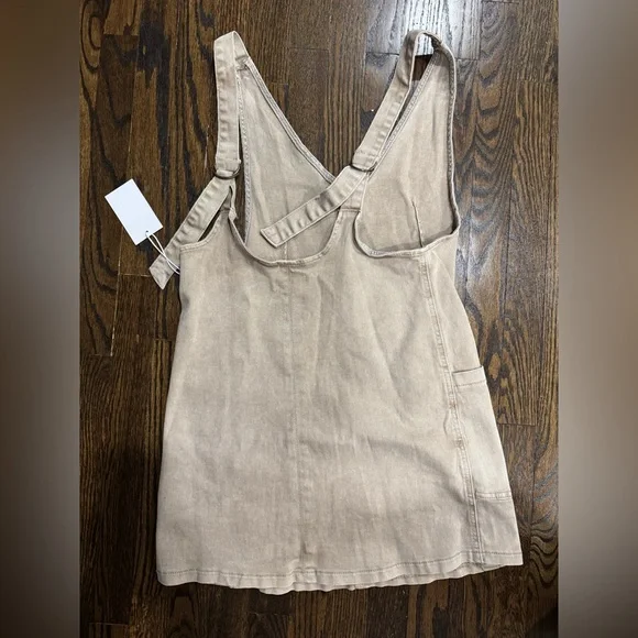 Zenana Overall Dress - Picture 4 of 4